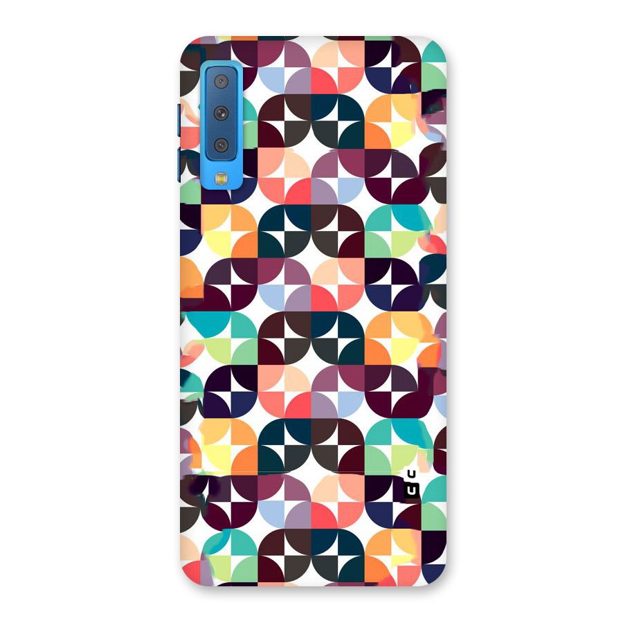 Multicolor Arc Back Case for Galaxy A7 (2018)