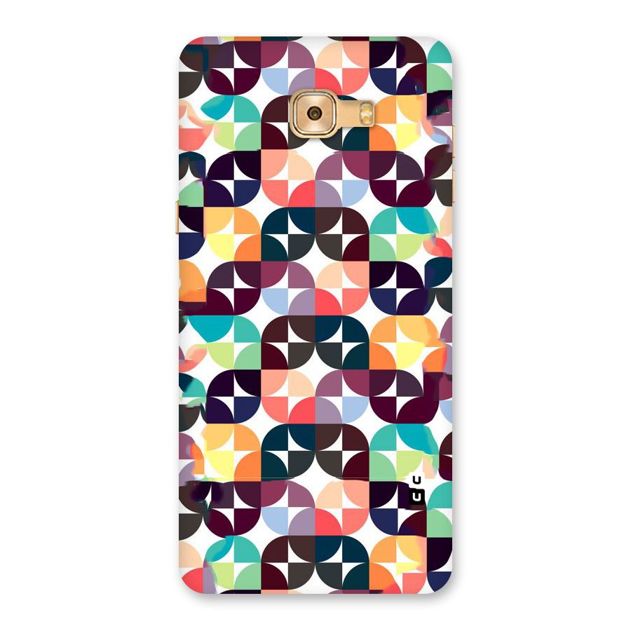 Multicolor Arc Back Case for Galaxy C9 Pro