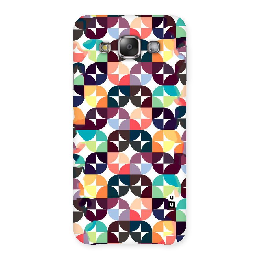 Multicolor Arc Back Case for Galaxy E7
