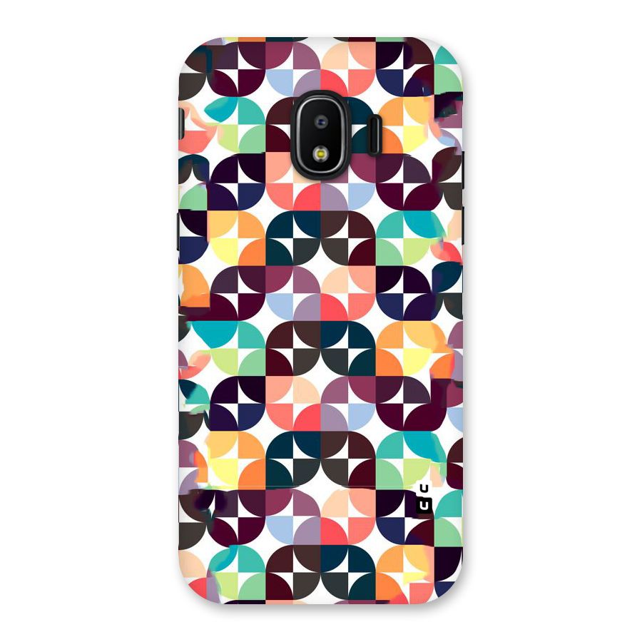Multicolor Arc Back Case for Galaxy J2 Pro 2018