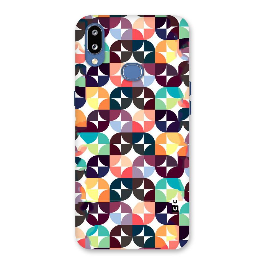 Multicolor Arc Back Case for Galaxy M01s