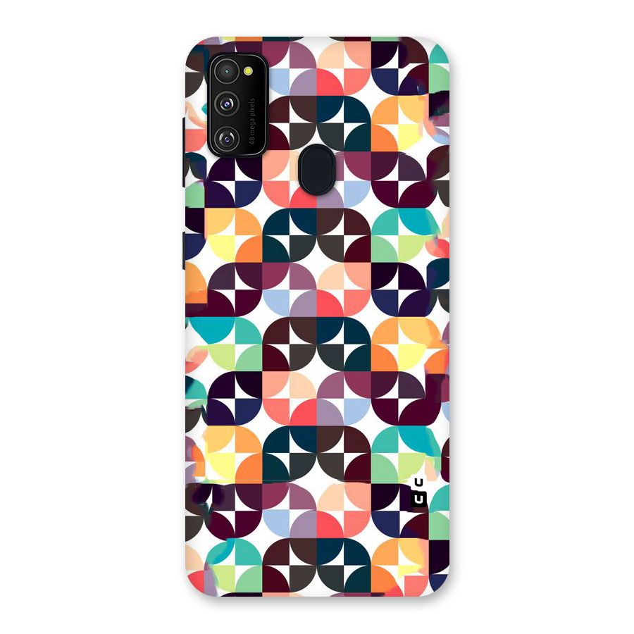 Multicolor Arc Back Case for Galaxy M21