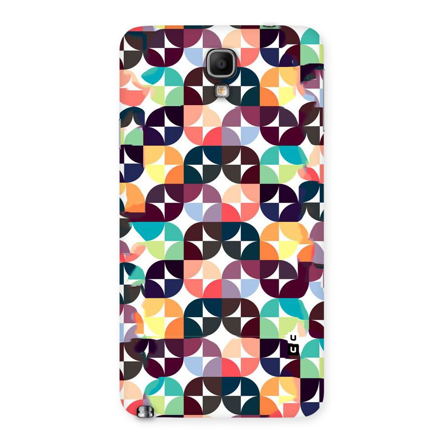 Multicolor Arc Back Case for Galaxy Note 3 Neo