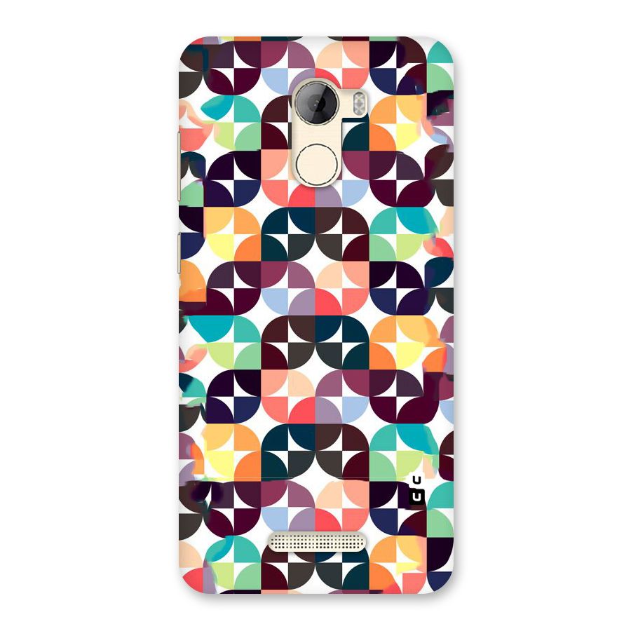 Multicolor Arc Back Case for Gionee A1 LIte
