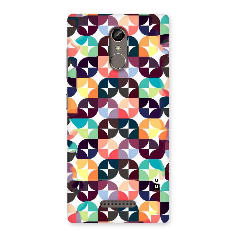 Multicolor Arc Back Case for Gionee S6s