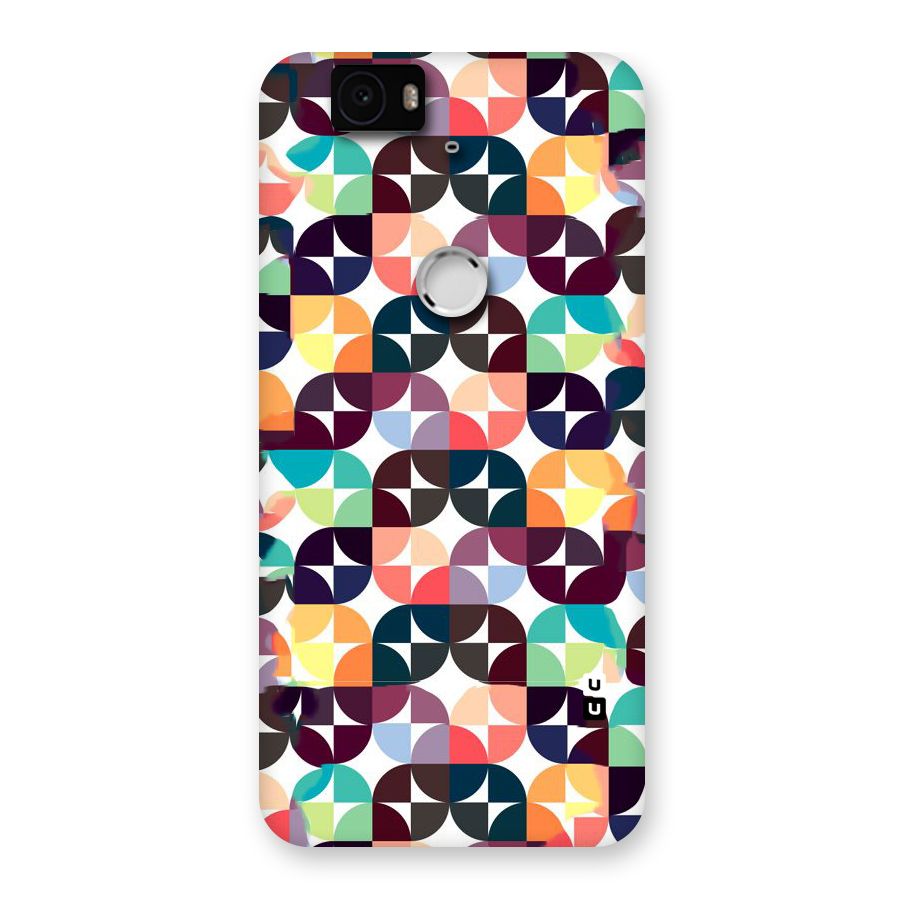 Multicolor Arc Back Case for Google Nexus-6P