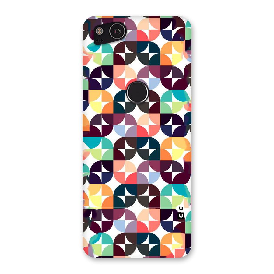 Multicolor Arc Back Case for Google Pixel 2