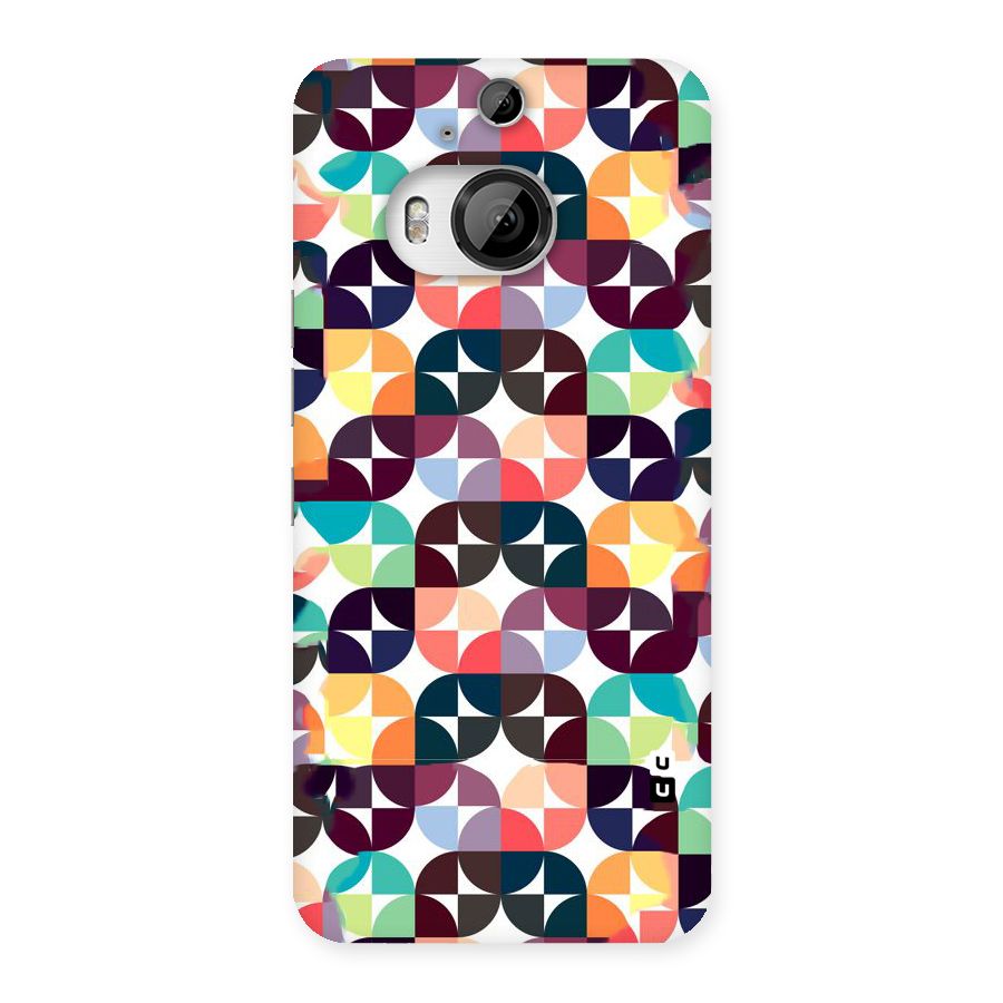 Multicolor Arc Back Case for HTC One M9 Plus