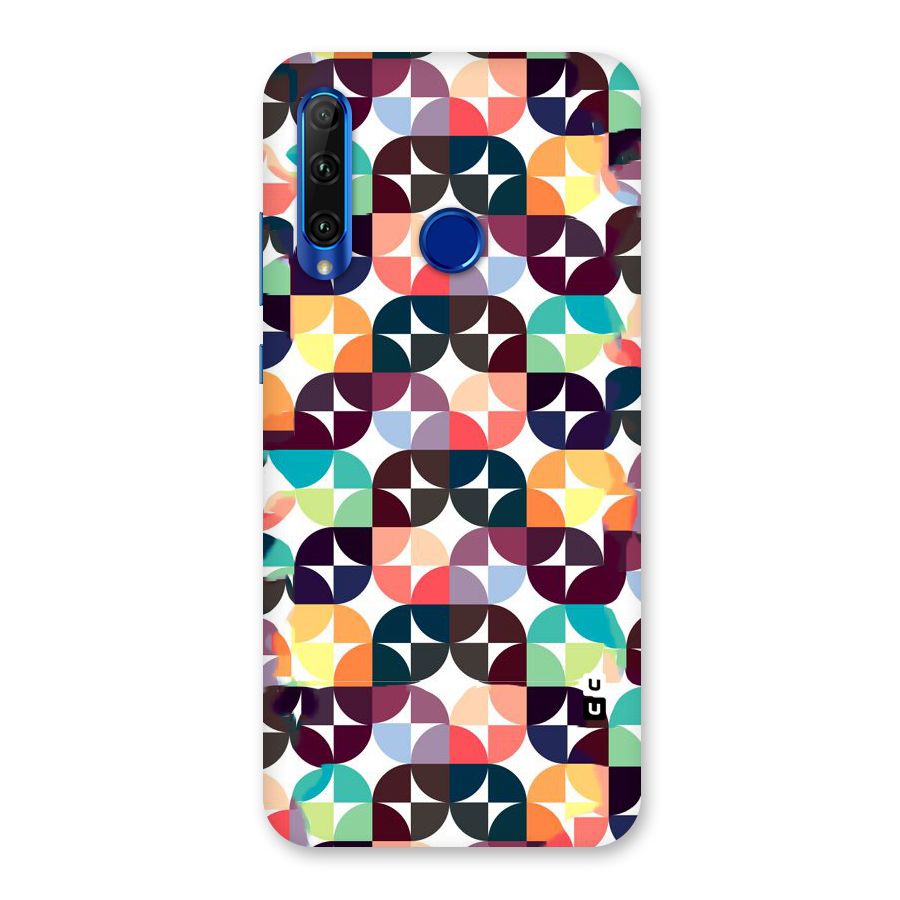 Multicolor Arc Back Case for Honor 20i