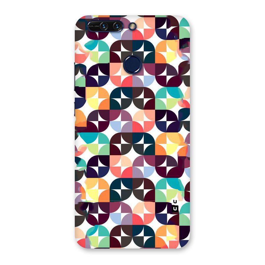 Multicolor Arc Back Case for Honor 8 Pro