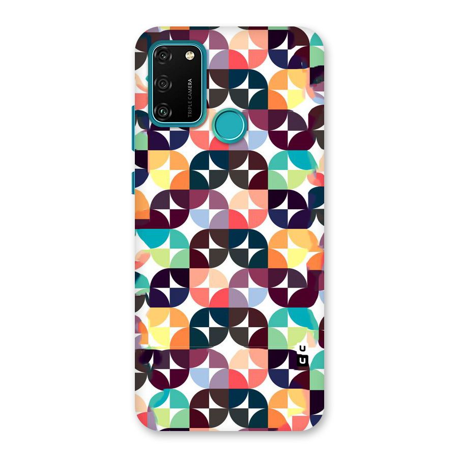 Multicolor Arc Back Case for Honor 9A