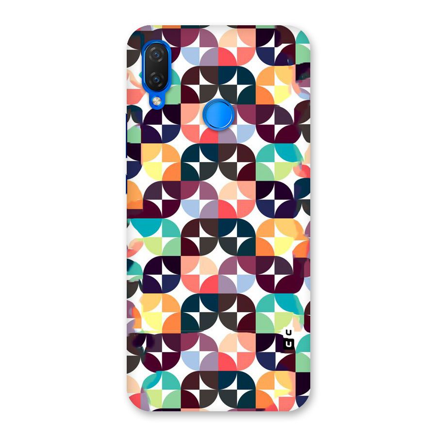 Multicolor Arc Back Case for Huawei P Smart+