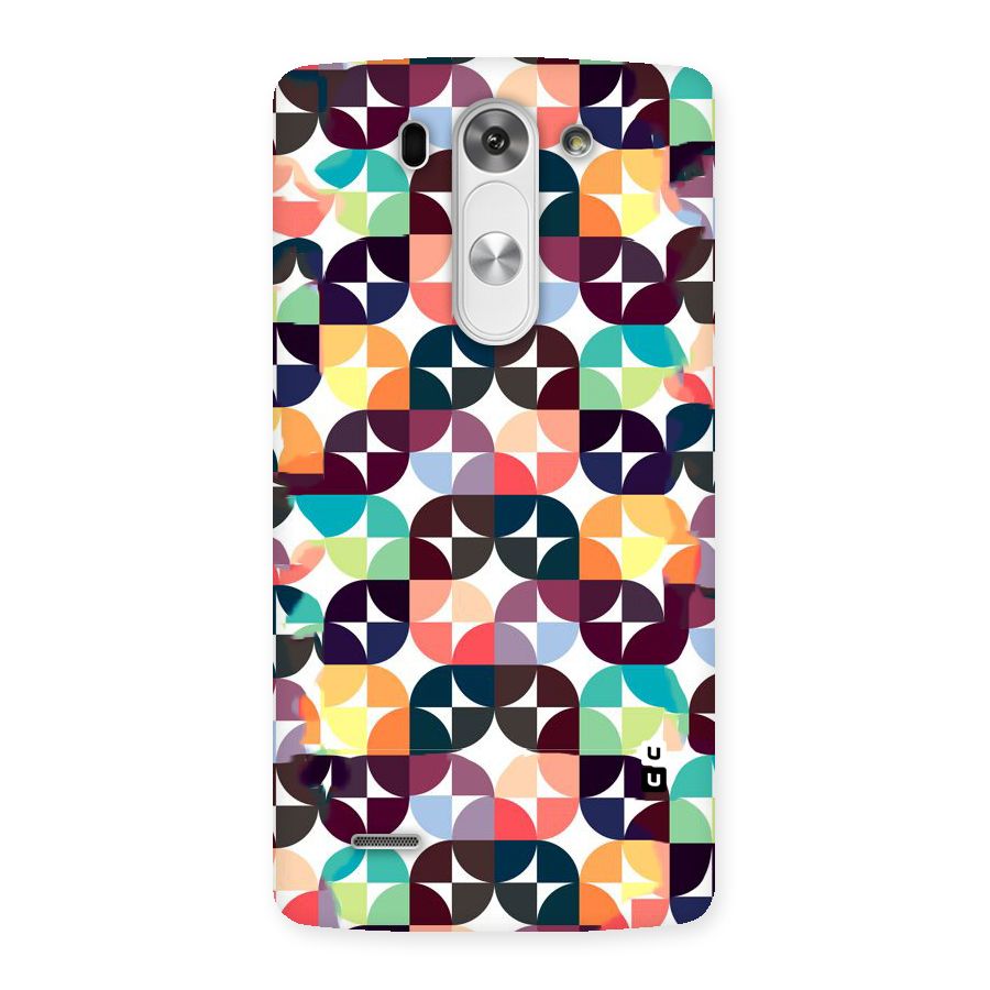 Multicolor Arc Back Case for LG G3 Beat