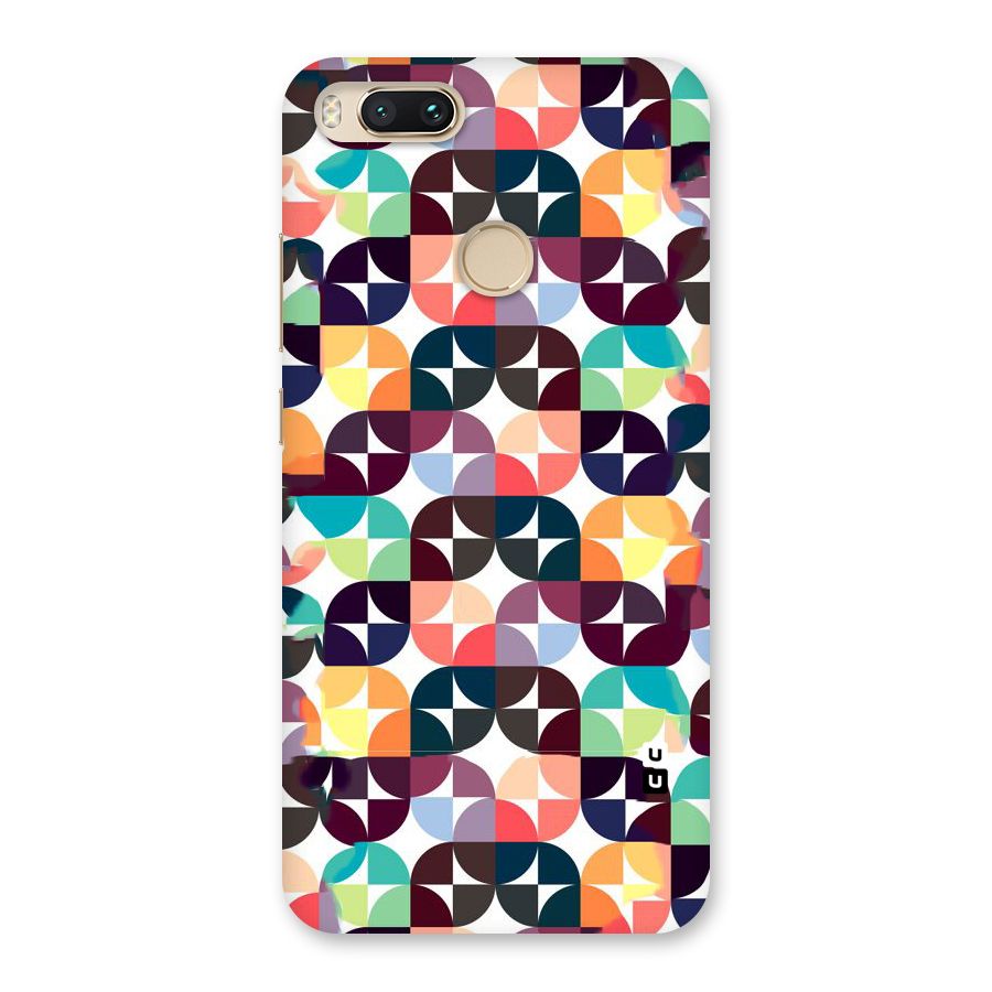 Multicolor Arc Back Case for Mi A1