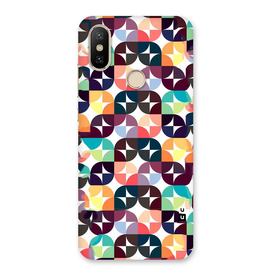 Multicolor Arc Back Case for Mi A2