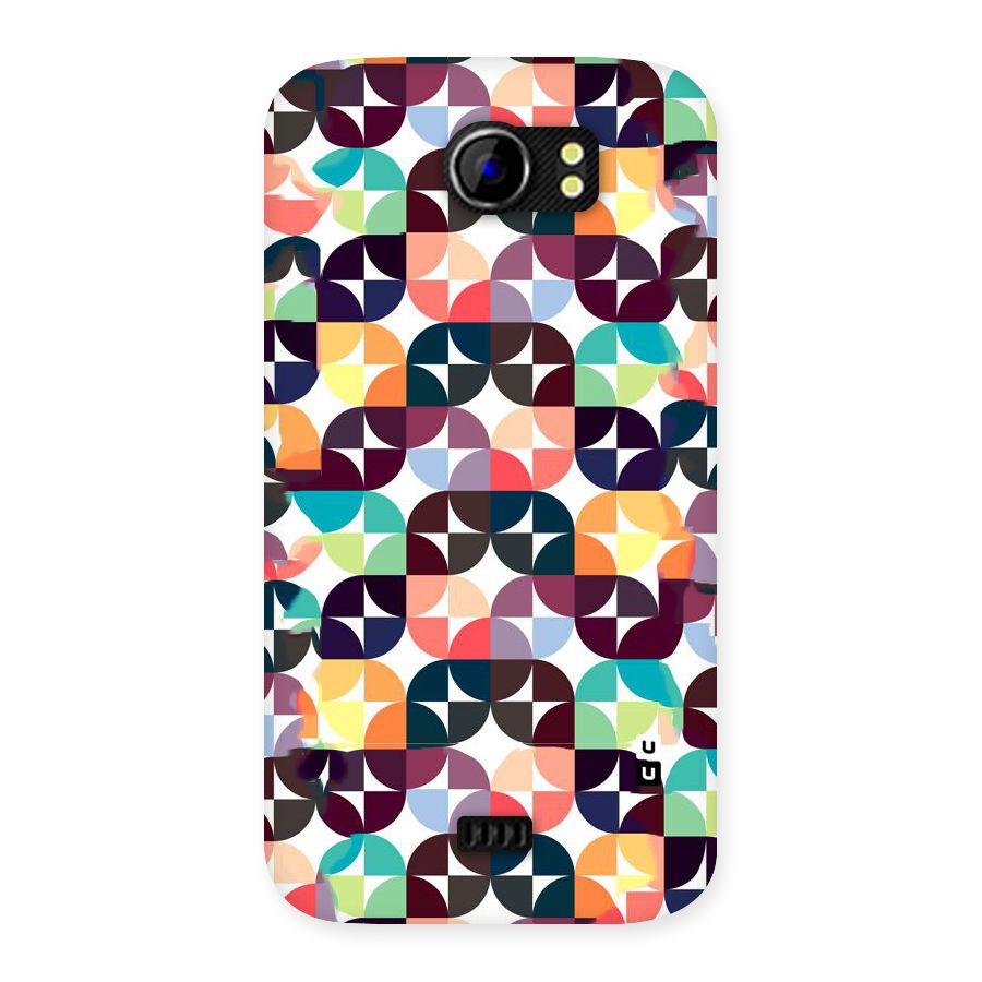 Multicolor Arc Back Case for Micromax Canvas 2 A110