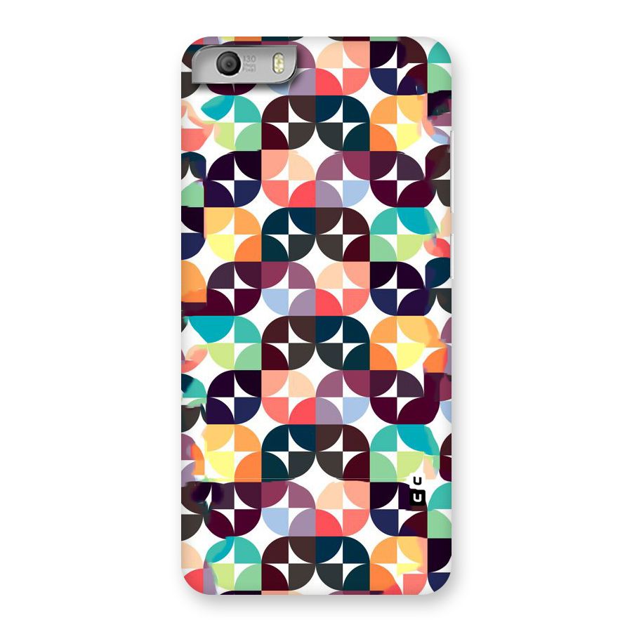 Multicolor Arc Back Case for Micromax Canvas Knight 2