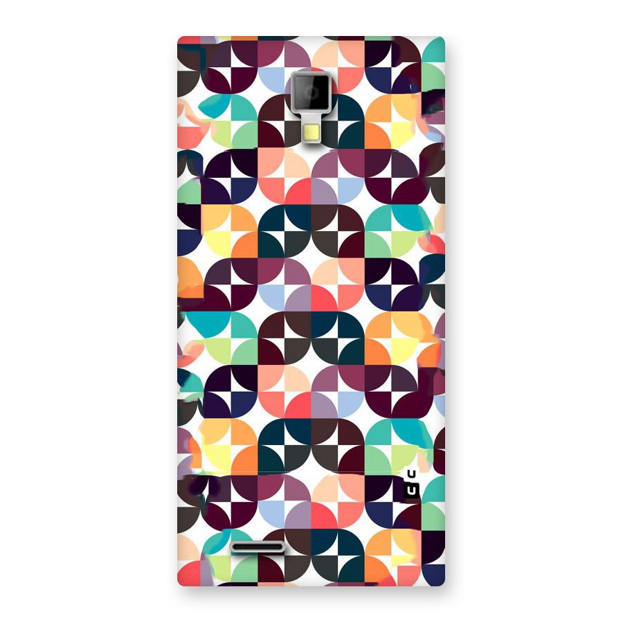 Multicolor Arc Back Case for Micromax Canvas Xpress A99