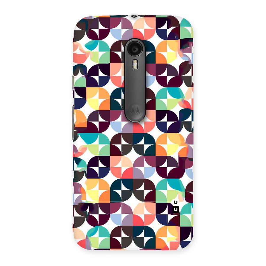Multicolor Arc Back Case for Moto G3