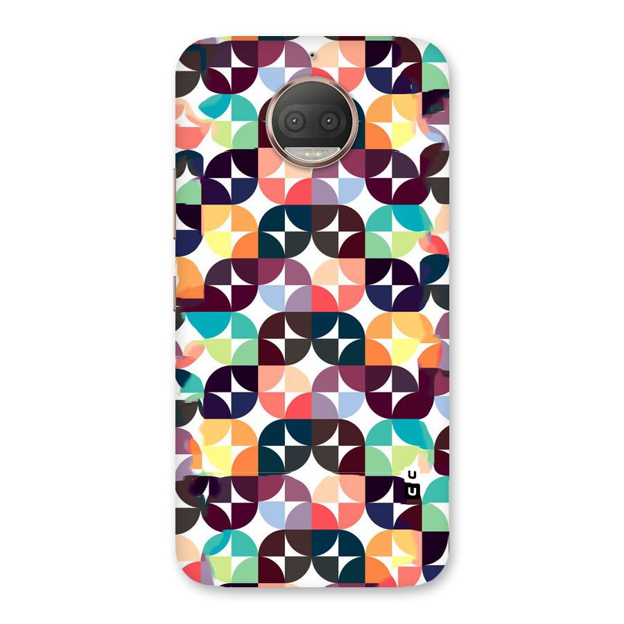 Multicolor Arc Back Case for Moto G5s Plus