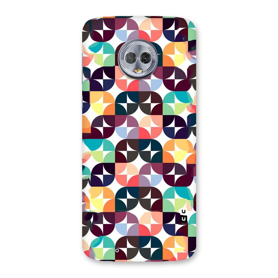Multicolor Arc Back Case for Moto G6