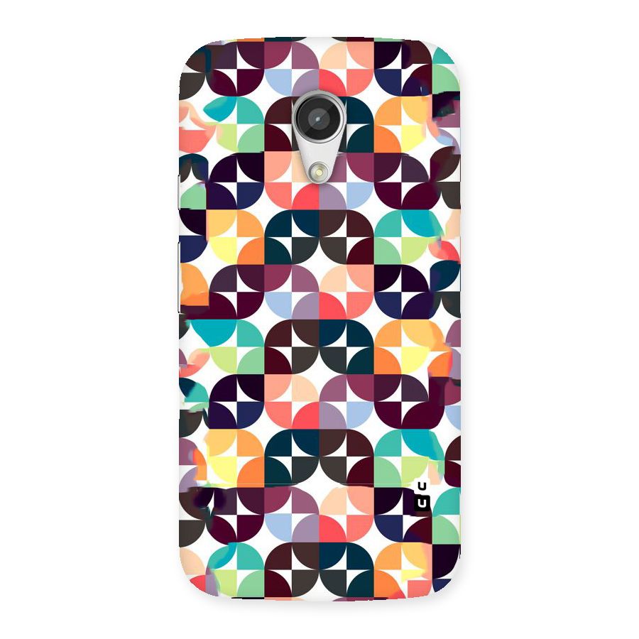 Multicolor Arc Back Case for Moto G 2nd Gen