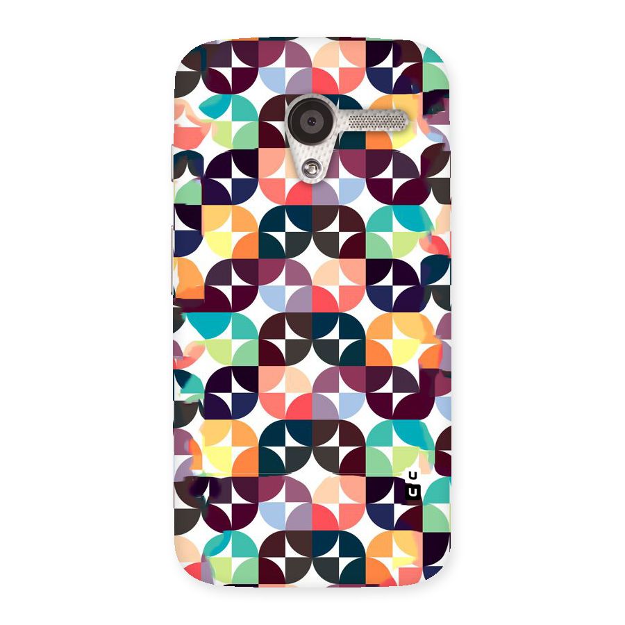 Multicolor Arc Back Case for Moto X