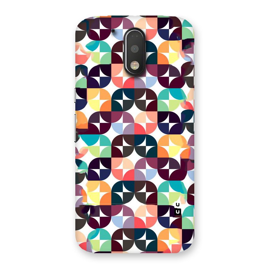 Multicolor Arc Back Case for Motorola Moto G4 Plus