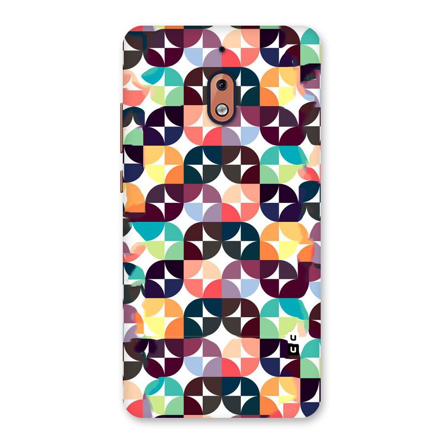Multicolor Arc Back Case for Nokia 2.1