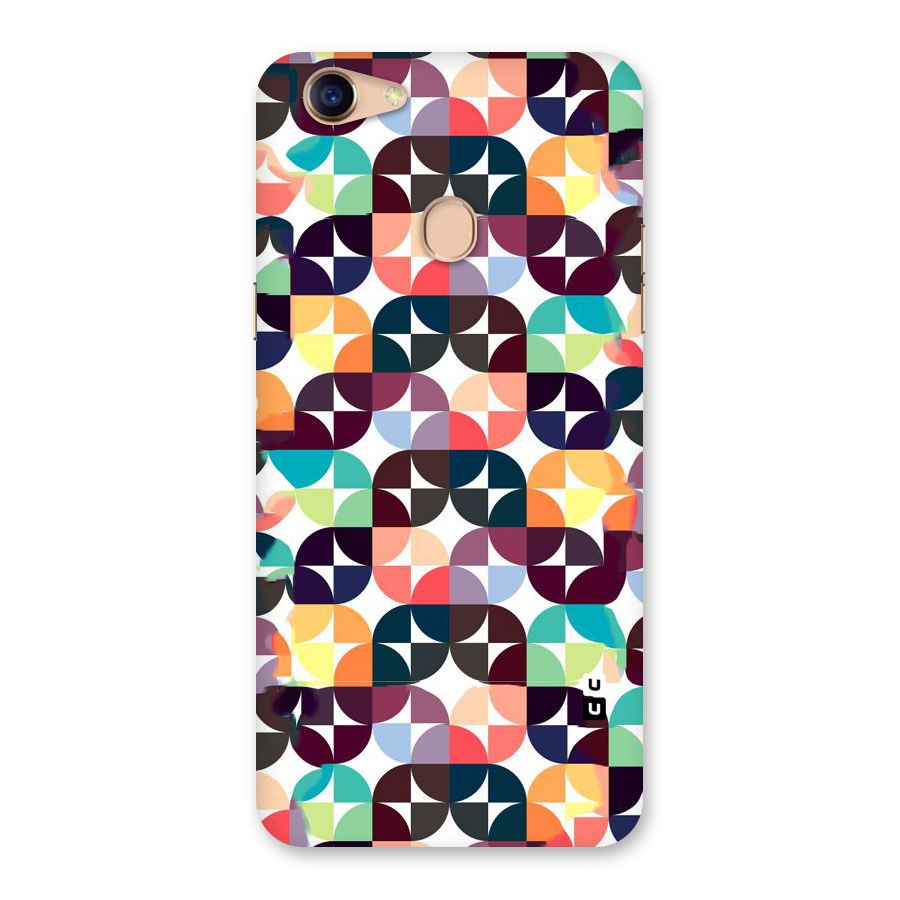 Multicolor Arc Back Case for Oppo F5 Youth