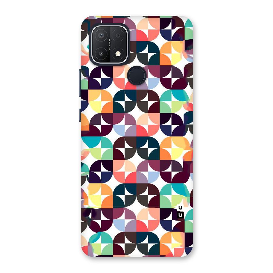 Multicolor Arc Back Case for Oppo A15s