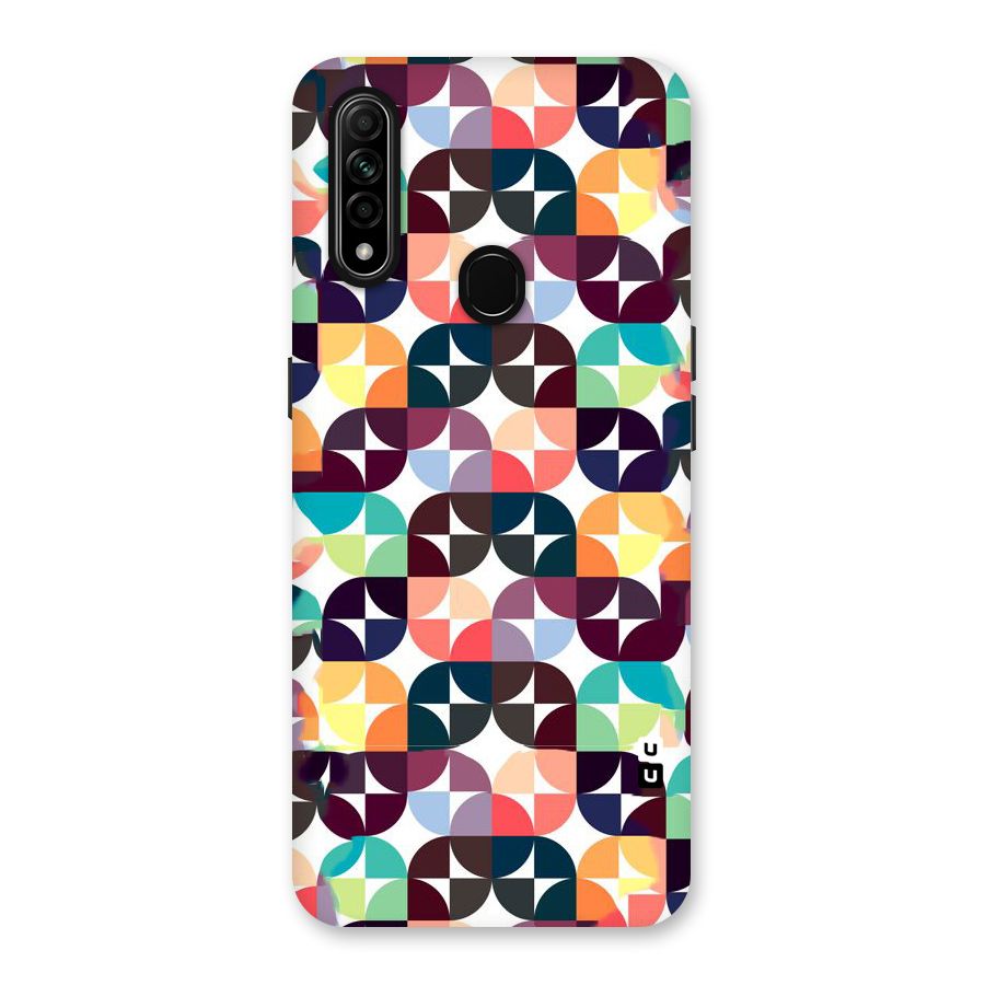 Multicolor Arc Back Case for Oppo A31