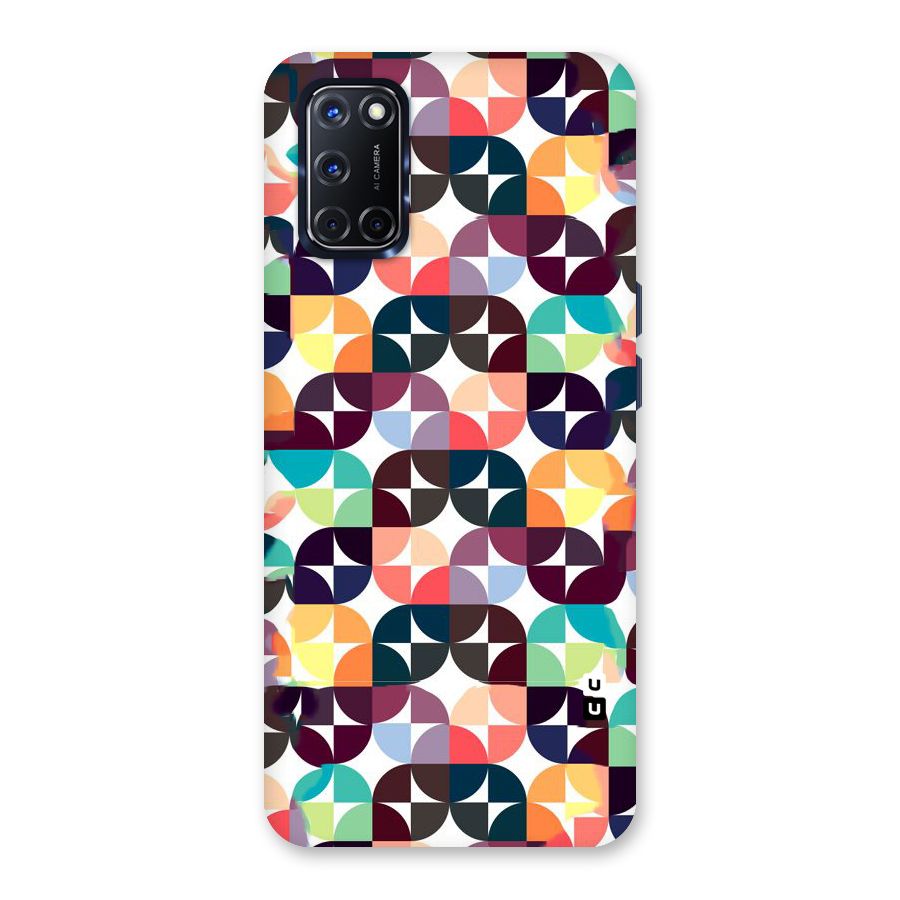 Multicolor Arc Back Case for Oppo A52
