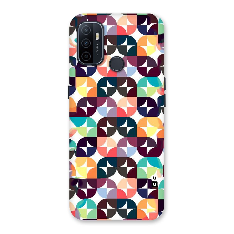 Multicolor Arc Back Case for Oppo A53