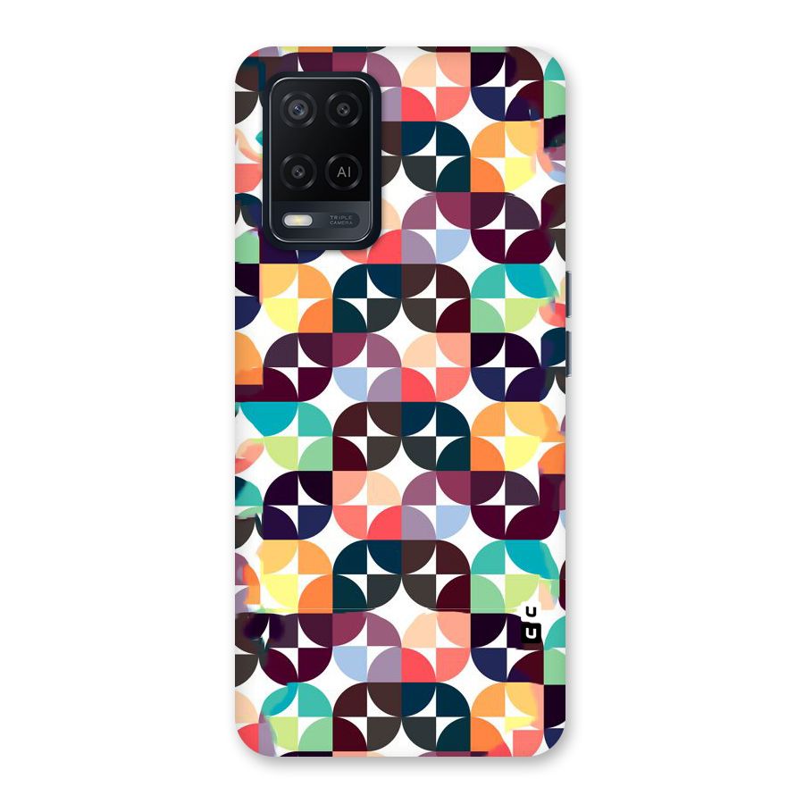 Multicolor Arc Back Case for Oppo A54