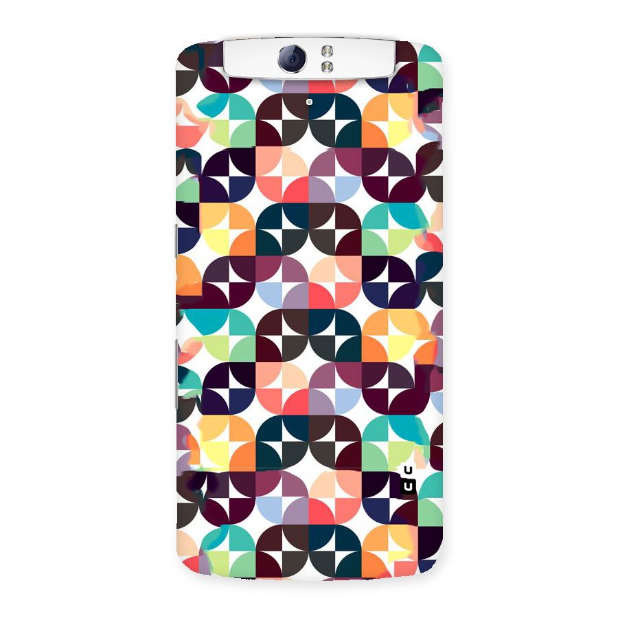 Multicolor Arc Back Case for Oppo N1