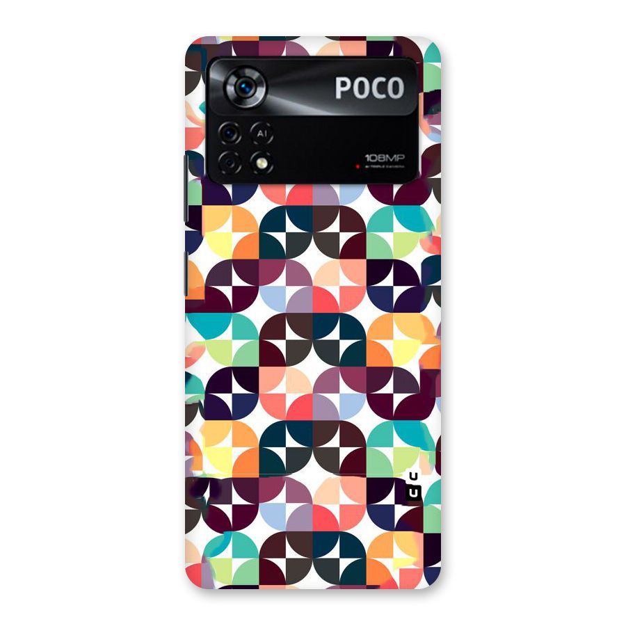 Multicolor Arc Back Case for Poco X4 Pro 5G