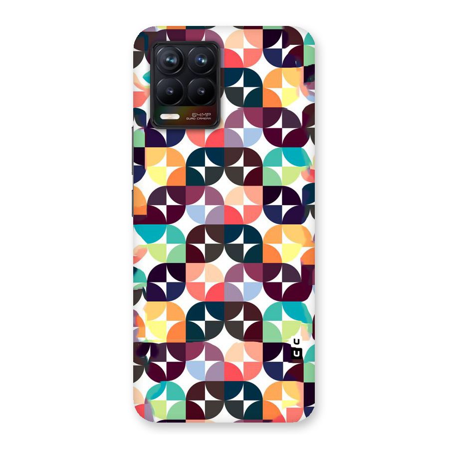 Multicolor Arc Back Case for Realme 8