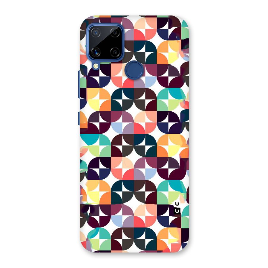 Multicolor Arc Back Case for Realme C15