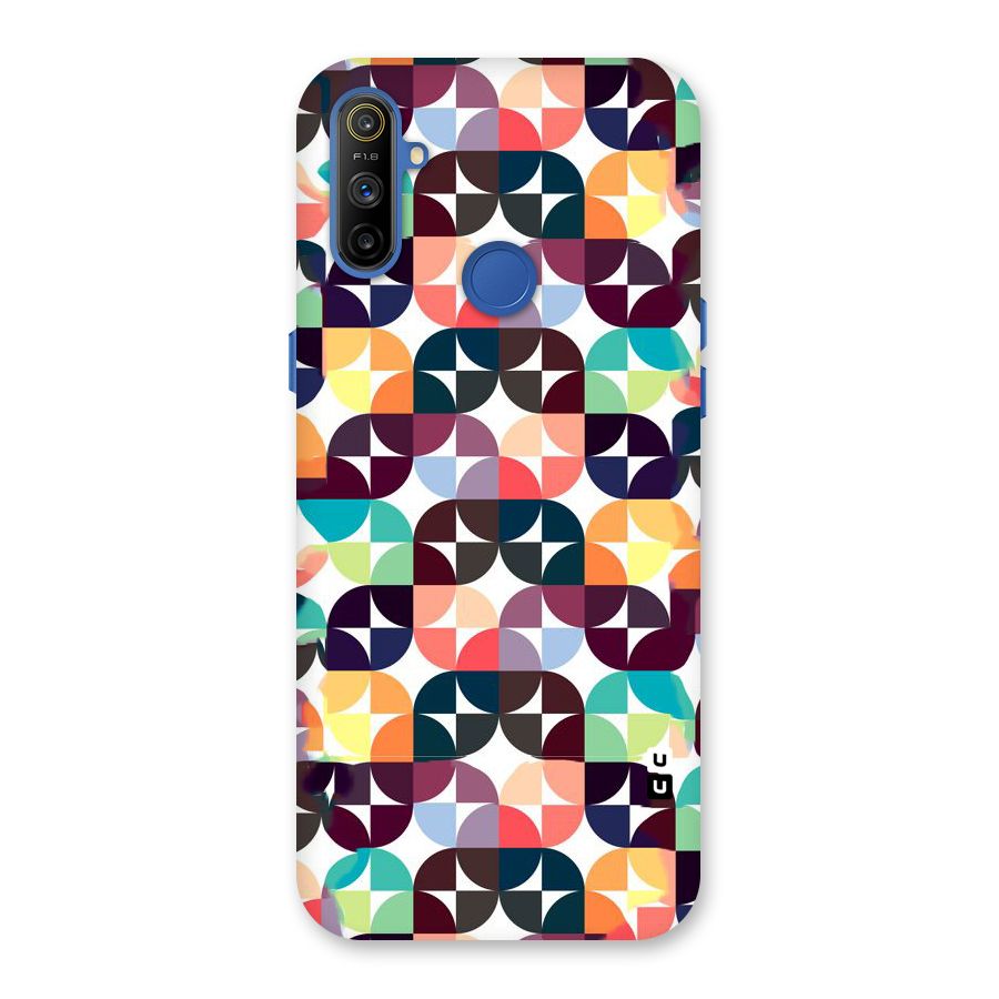 Multicolor Arc Back Case for Realme Narzo 10A
