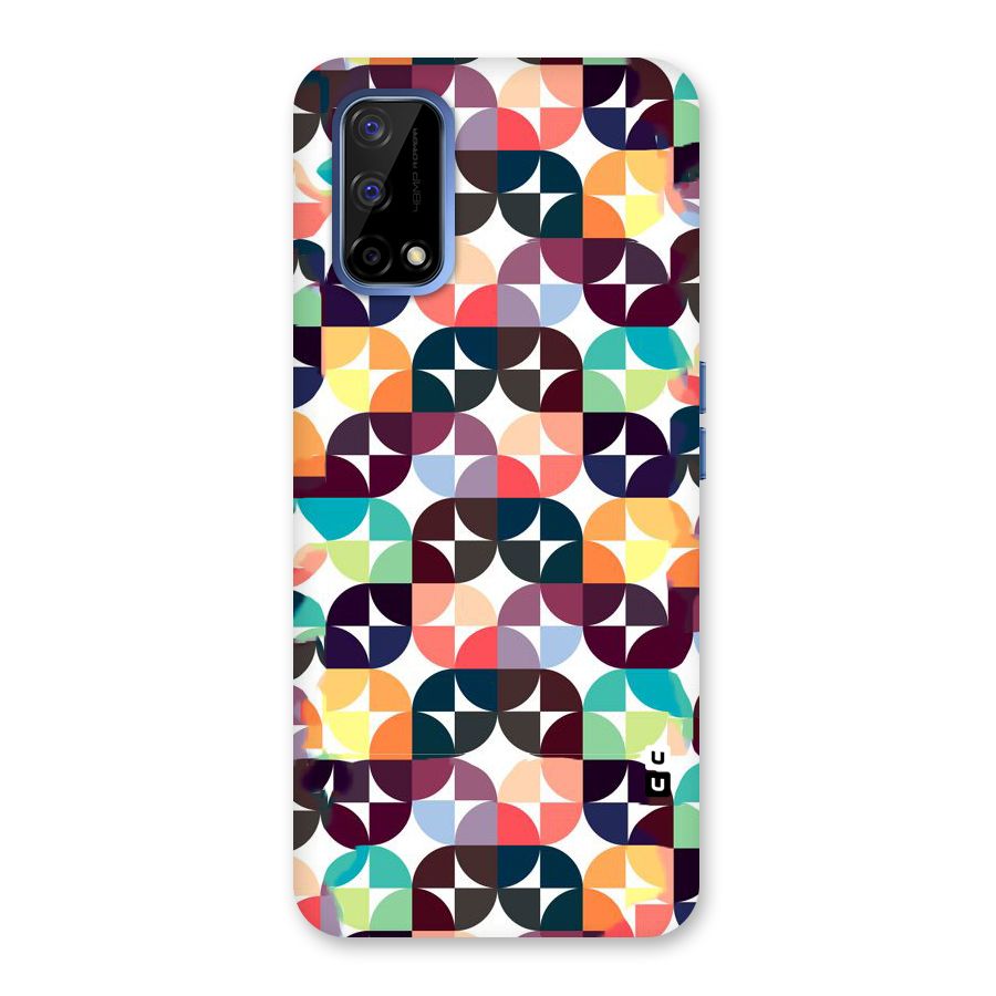 Multicolor Arc Back Case for Realme Narzo 30 Pro