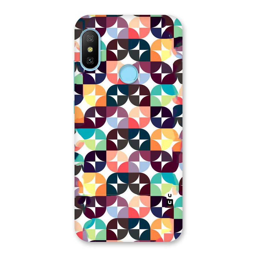 Multicolor Arc Back Case for Redmi 6 Pro