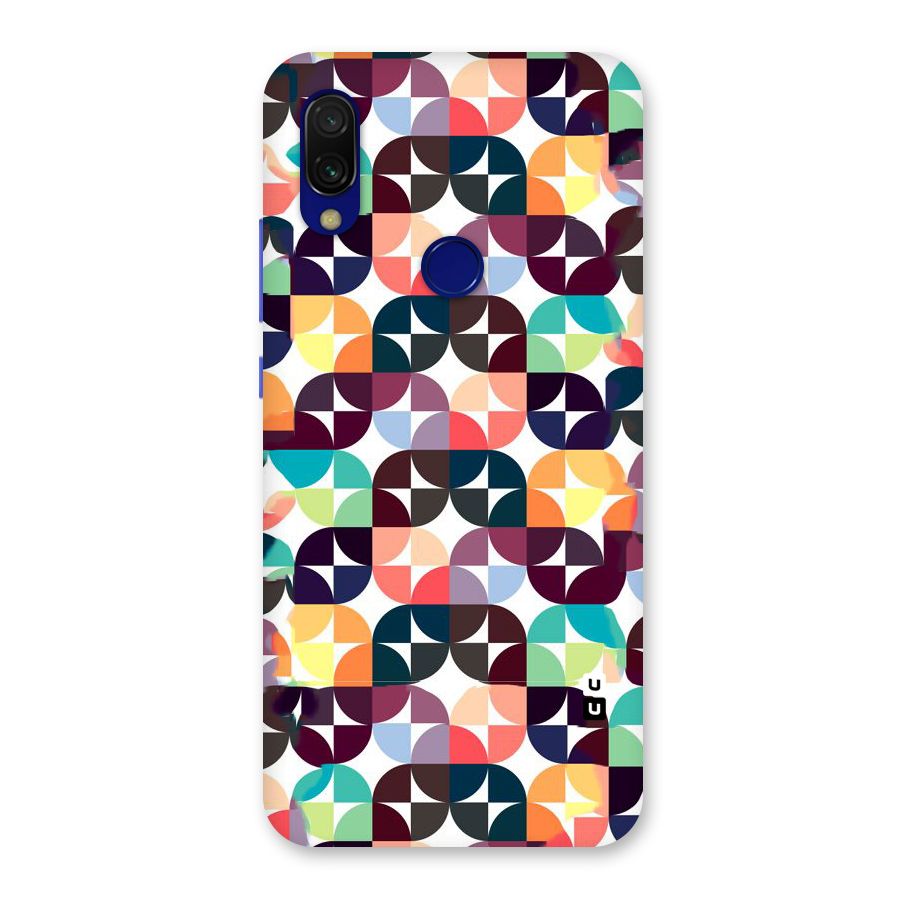 Multicolor Arc Back Case for Redmi 7