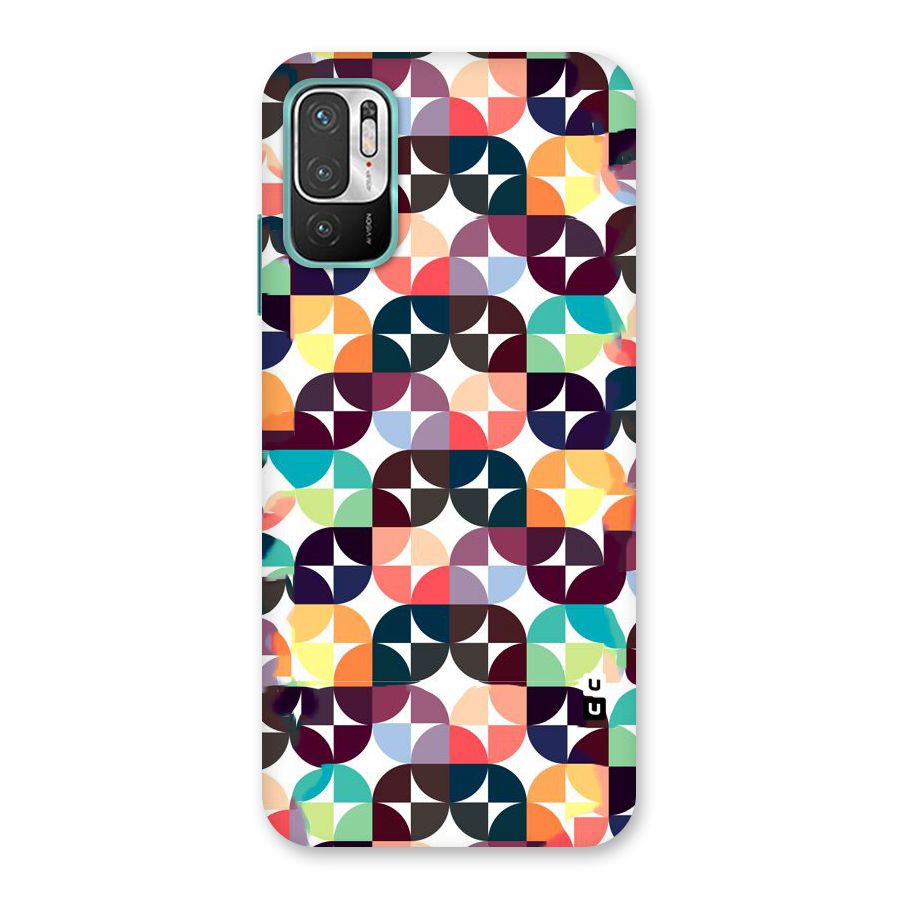Multicolor Arc Back Case for Redmi Note 10T 5G