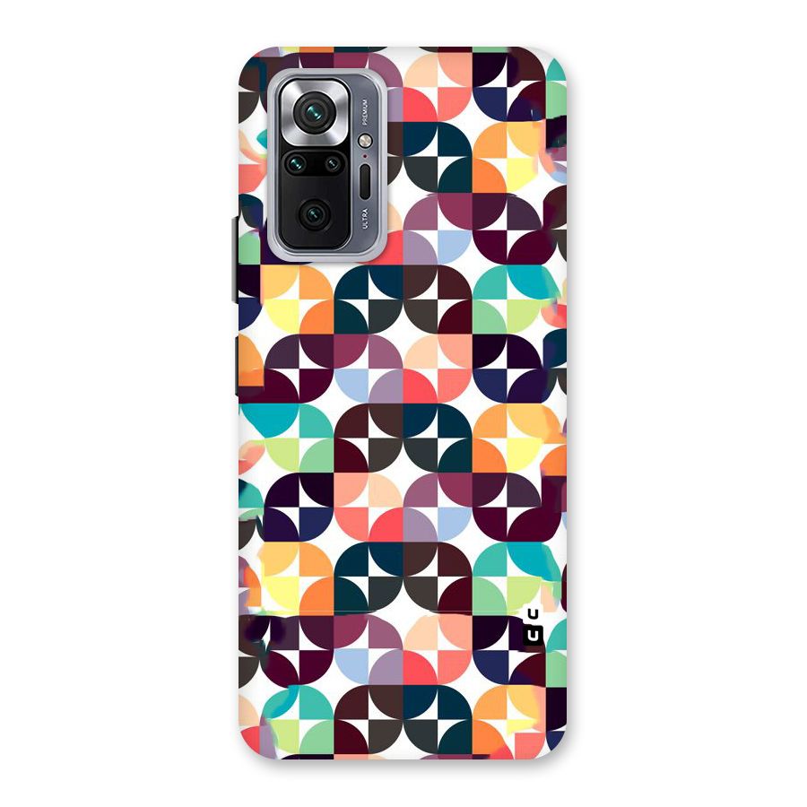 Multicolor Arc Back Case for Redmi Note 10 Pro