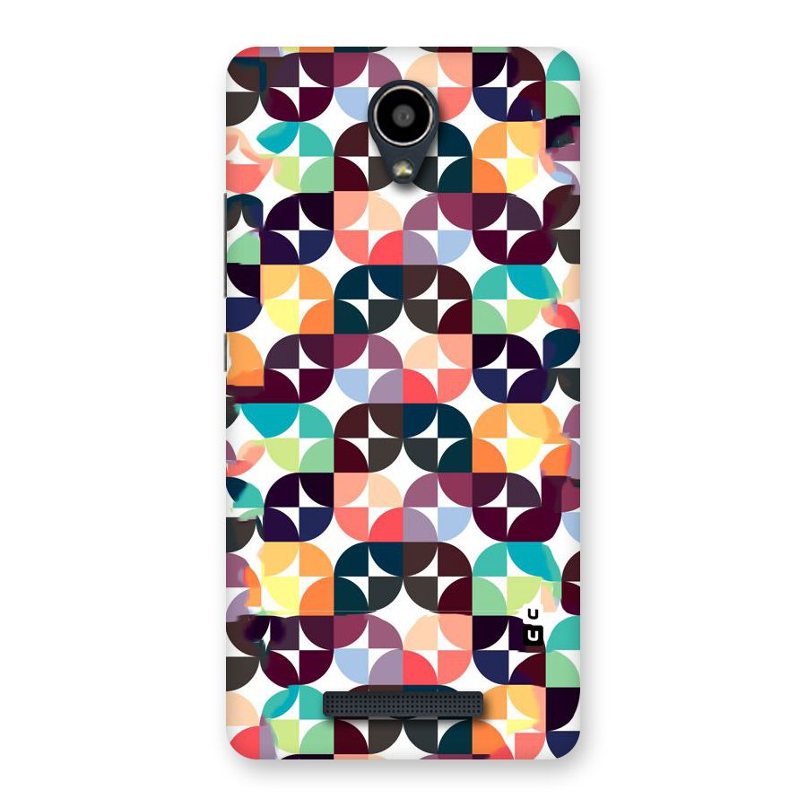 Multicolor Arc Back Case for Redmi Note 2