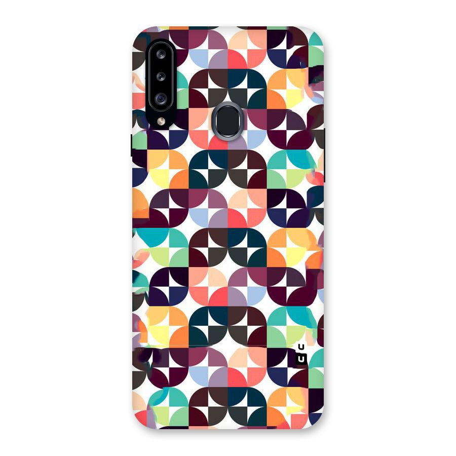 Multicolor Arc Back Case for Samsung Galaxy A20s