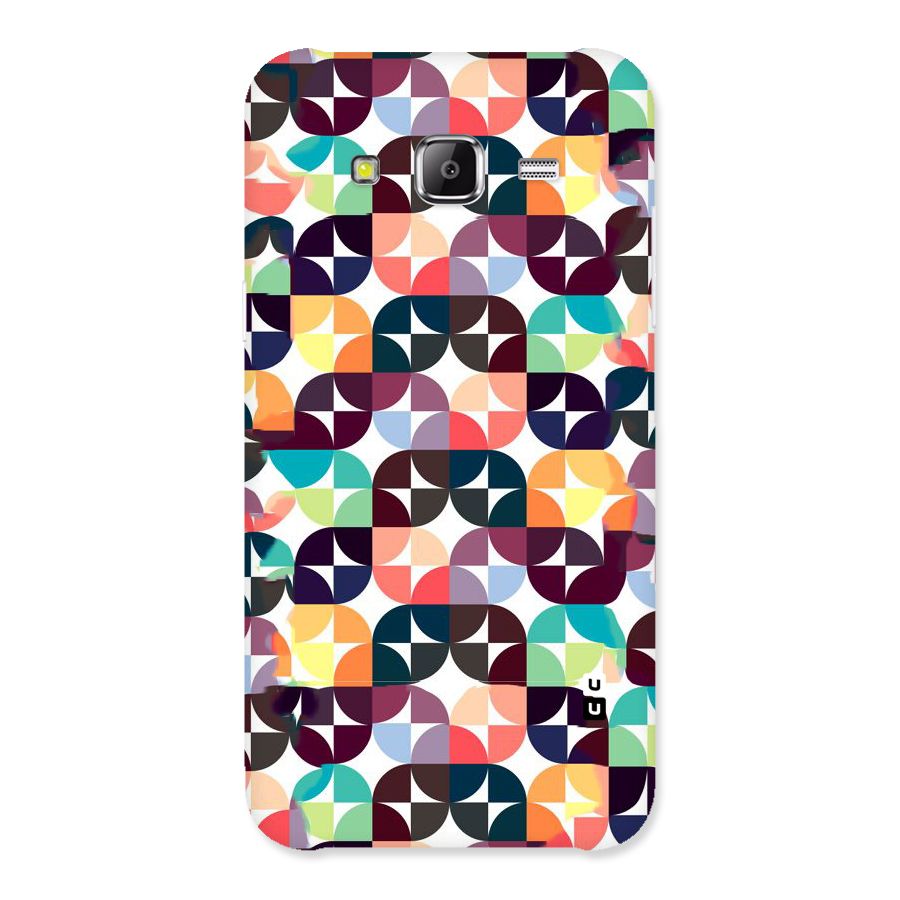 Multicolor Arc Back Case for Samsung Galaxy J2 Prime
