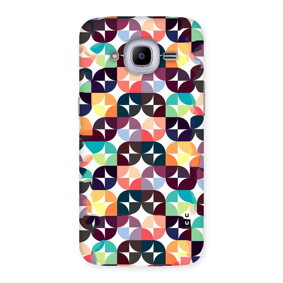 Multicolor Arc Back Case for Samsung Galaxy J2 Pro