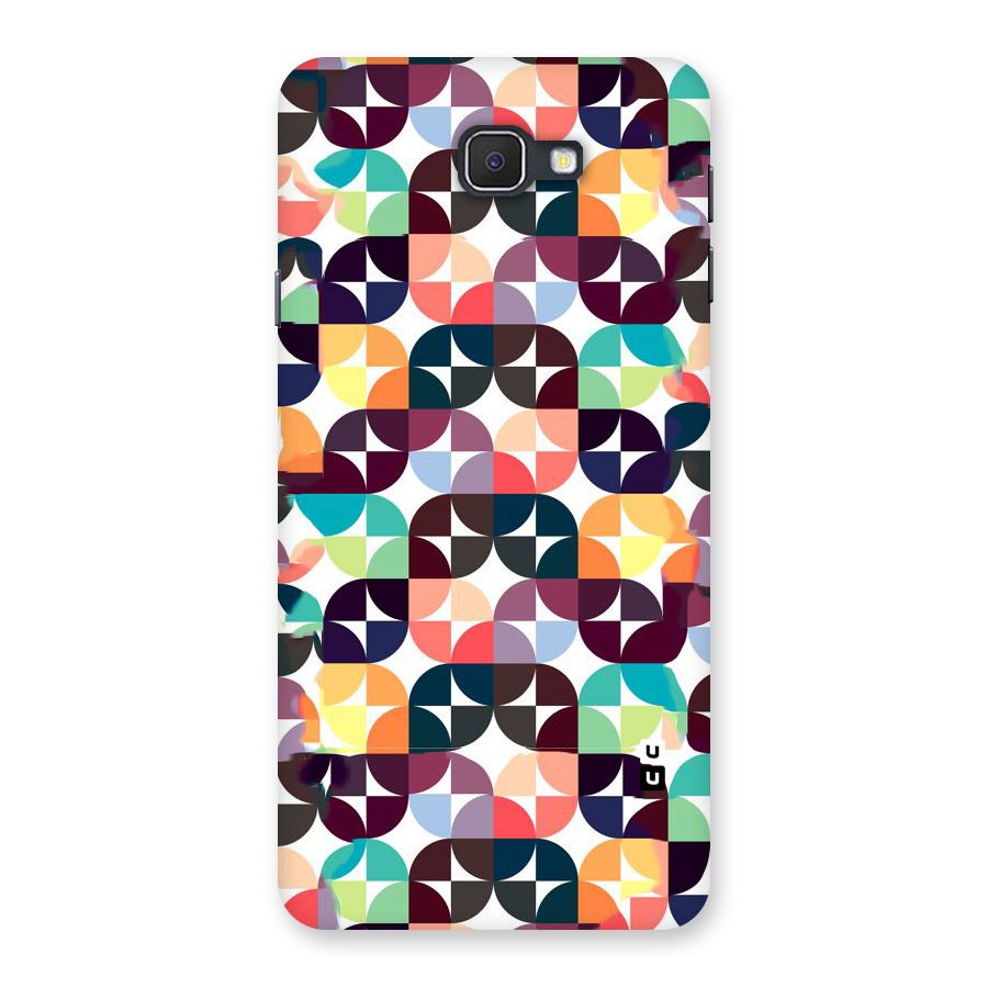 Multicolor Arc Back Case for Samsung Galaxy J7 Prime